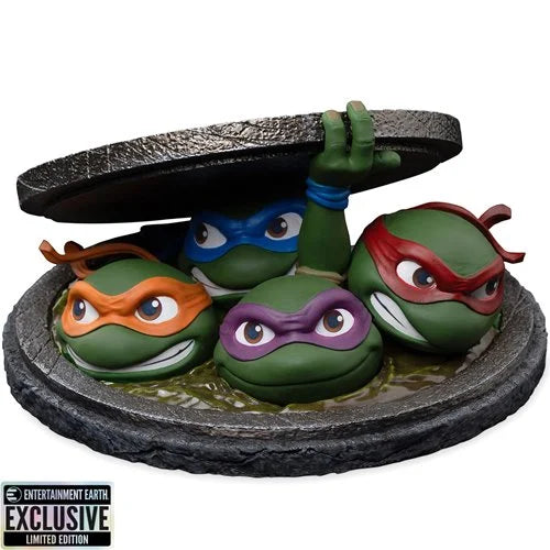 Teenage Mutant Ninja Turtles (1990) Movie Poster Sewer MiniCo Vinyl Figure - Entertainment Earth Exclusive