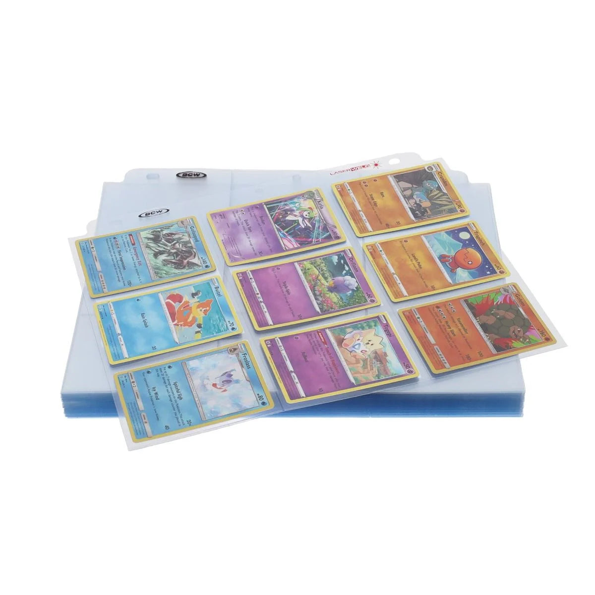 BCW Laserweld 9 Pocket Pages (100 Count Box)