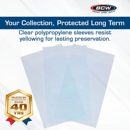 BCW Resealable Graded Card Sleeves