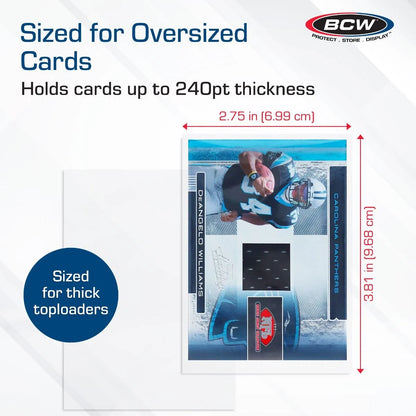 BCW Thick Card Sleeves (Thick Penny Sleeves)