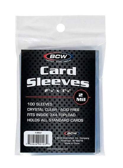 BCW Standard Card Sleeves (Penny Sleeves)