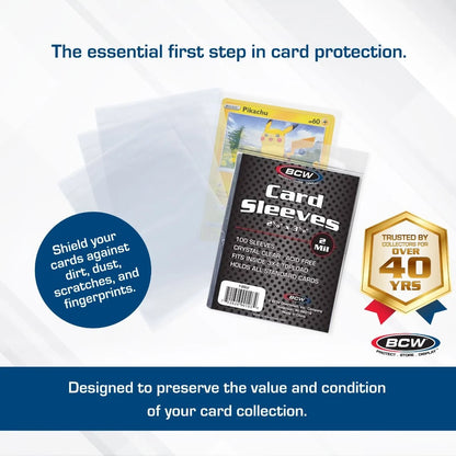 BCW Standard Card Sleeves (Penny Sleeves)