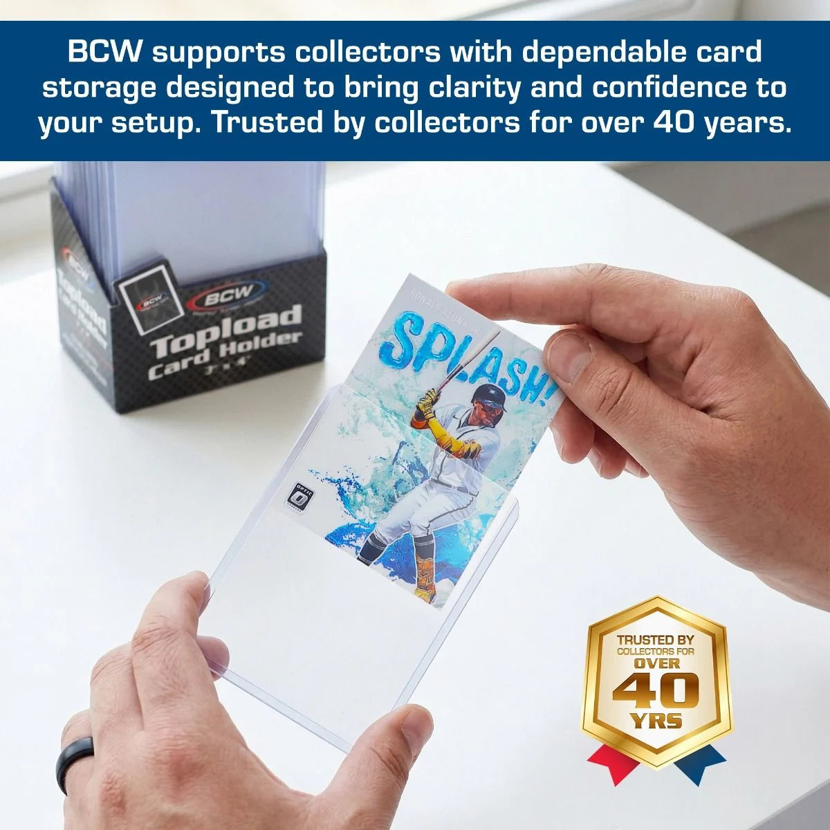 BCW Top Loader Standard