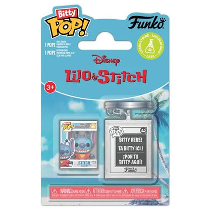 Lilo & Stitch 626 Funko Bitty Pop! Mini-Figure and Key Chain Case