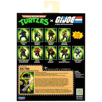 Teenage Mutant Ninja Turtles x G.I. Joe Donnie x Dial-tone Action Figure
