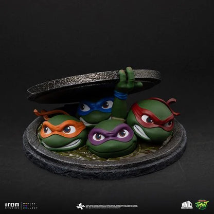 Teenage Mutant Ninja Turtles (1990) Movie Poster Sewer MiniCo Vinyl Figure - Entertainment Earth Exclusive
