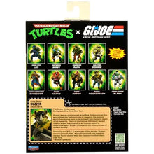 Teenage Mutant Ninja Turtles x G.I. Joe Rocksteady x Buzzer Action Figure