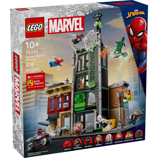 LEGO Marvel Spider-Man vs. Oscorp Building Toy