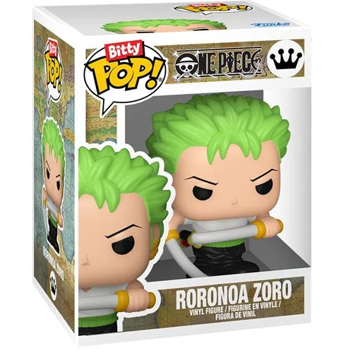 One Piece Roronoa Zoro and Sanji Funko Bitty Pop! Mini-Figure 2-Pack