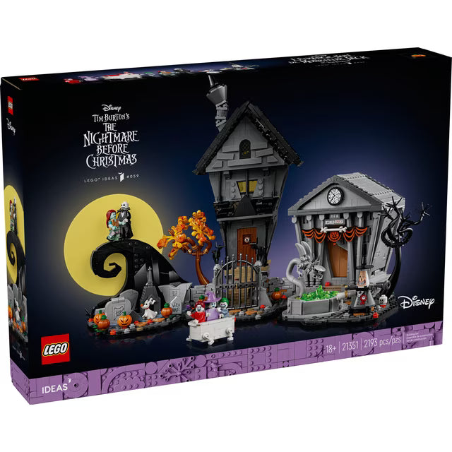 LEGO Disney Tim Burton's The Nightmare Before Christmas Decor Building Set
