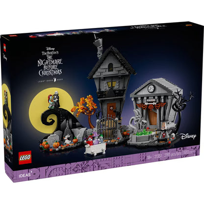 LEGO Disney Tim Burton's The Nightmare Before Christmas Decor Building Set