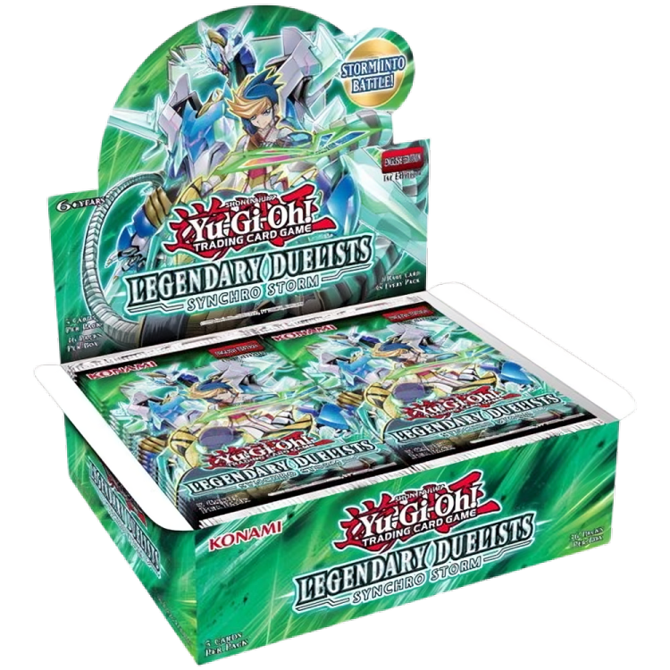 Yu-Gi-Oh! 1st Edition Legendary Duelists Synchro Booster Box
