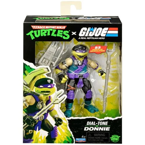 Teenage Mutant Ninja Turtles x G.I. Joe Donnie x Dial-tone Action Figure