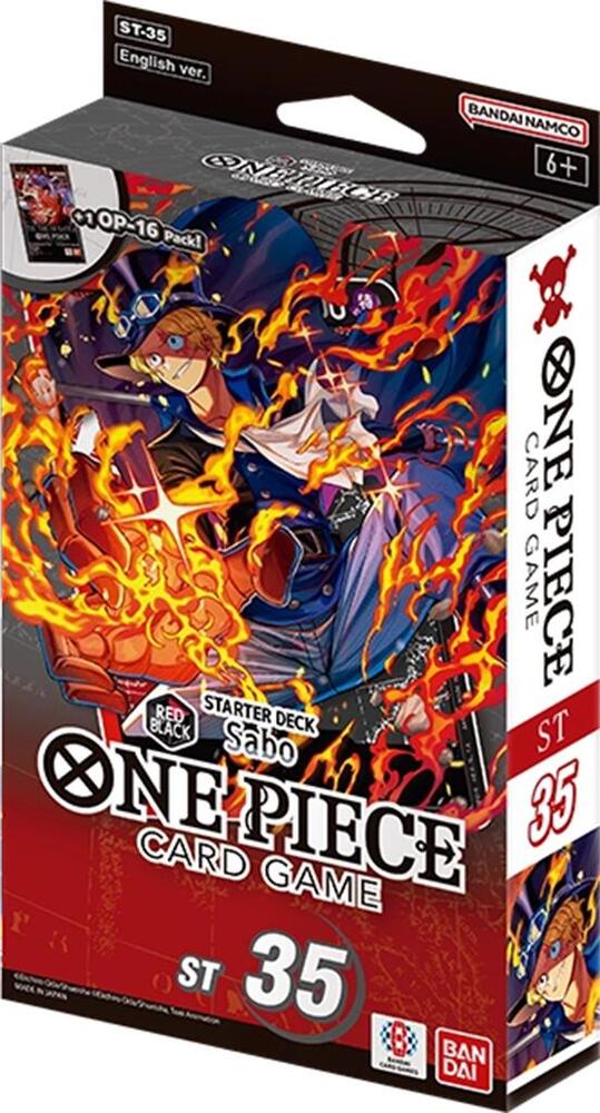 One Piece ST-35 Sabo Red/Black Starter Deck