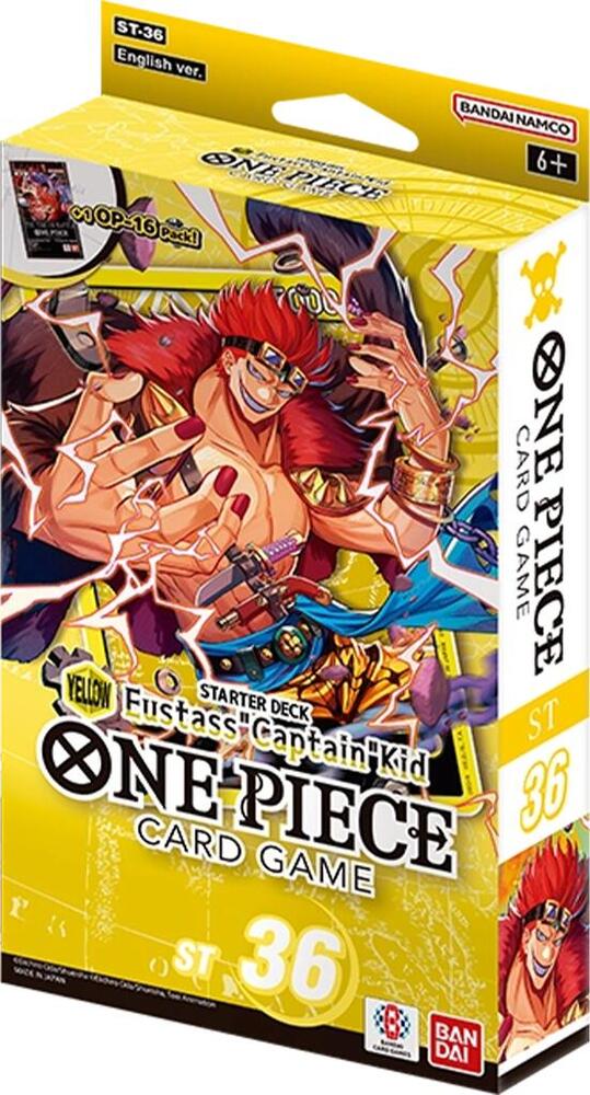 One Piece ST-36 Eustass Captain Kid Yellow Starter Deck