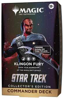 Magic the Gathering: Star Trek - Klingon Fury Collector's Commander Deck
