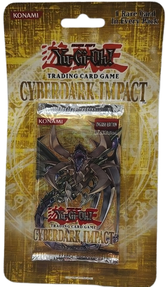 Yu-Gi-Oh! True 1st Edition Cyberdark Impact Blister Pack (2006)