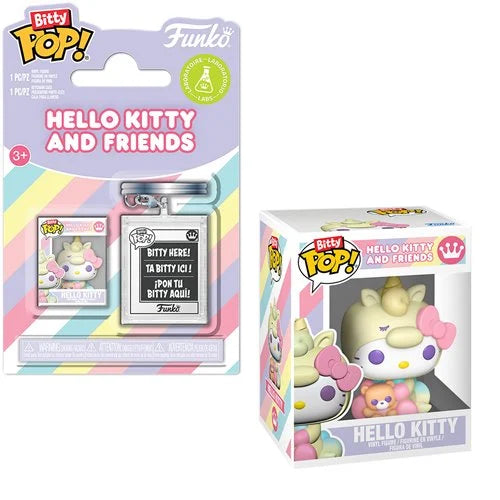 Sanrio Hello Kitty Funko Bitty Pop! Mini-Figure and Key Chain Case