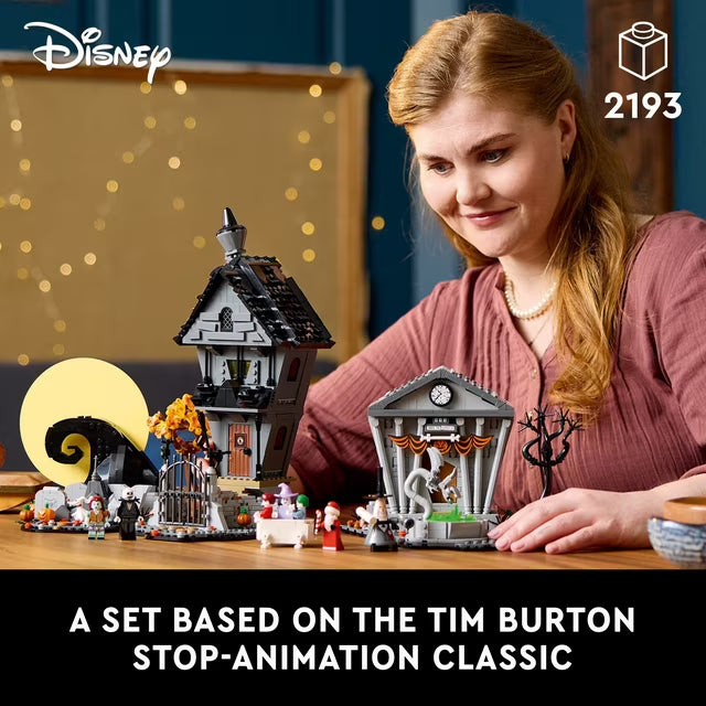 LEGO Disney Tim Burton's The Nightmare Before Christmas Decor Building Set