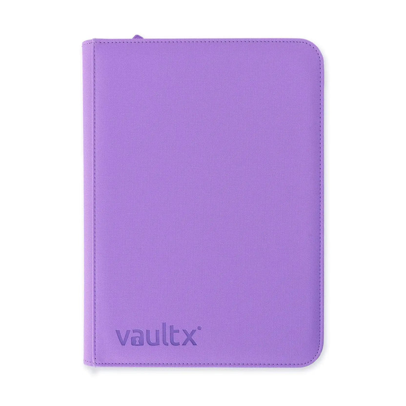 Vault X: Exo-Tec 9-Pocket - Drops Zip Binder Purple