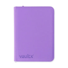 Vault X: Exo-Tec 9-Pocket - Drops Zip Binder Purple