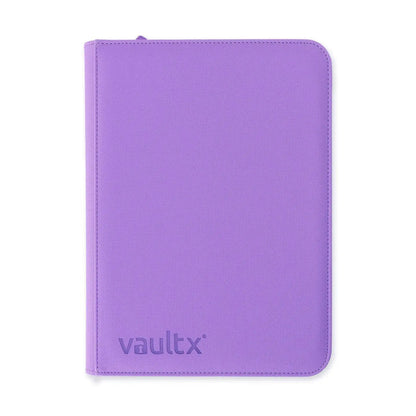 Vault X: Exo-Tec 9-Pocket - Drops Zip Binder Purple