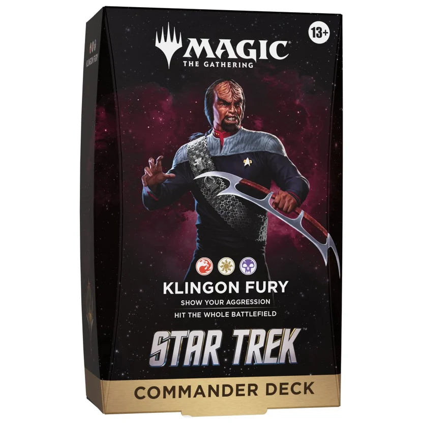 Magic the Gathering: Star Trek - Klingon Fury Commander Deck