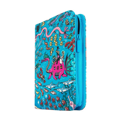Vault X: Exo-Tec 4-Pocket: Artist Edition - Water: Osare Zip Binder