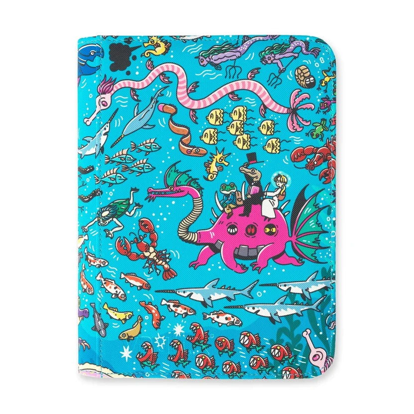 Vault X: Exo-Tec 4-Pocket: Artist Edition - Water: Osare Zip Binder
