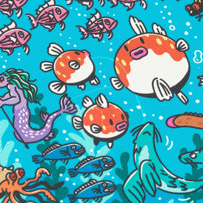 Vault X: Exo-Tec 4-Pocket: Artist Edition - Water: Osare Zip Binder