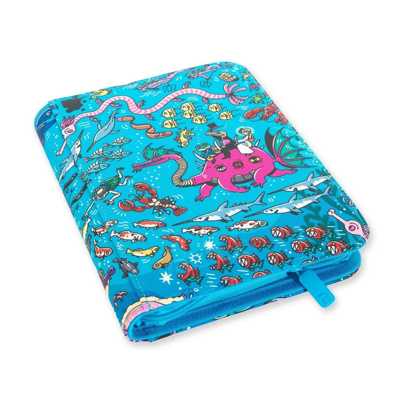 Vault X: Exo-Tec 4-Pocket: Artist Edition - Water: Osare Zip Binder