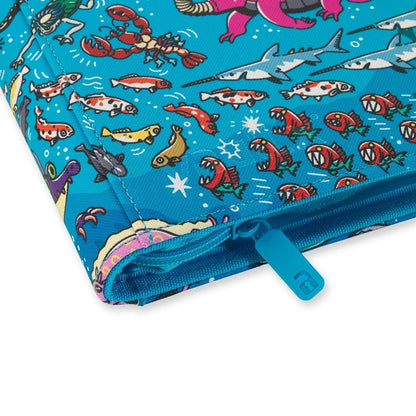 Vault X: Exo-Tec 4-Pocket: Artist Edition - Water: Osare Zip Binder
