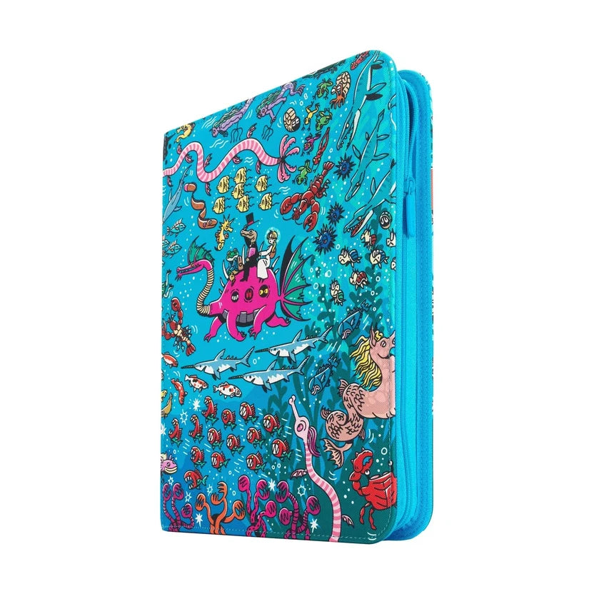 Vault X: Exo-Tec 9-Pocket: Artist Edition - Water: Osare Zip Binder