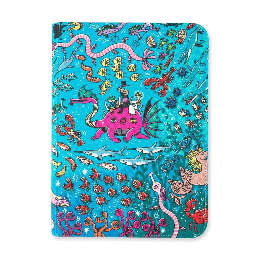 Vault X: Exo-Tec 9-Pocket: Artist Edition - Water: Osare Zip Binder