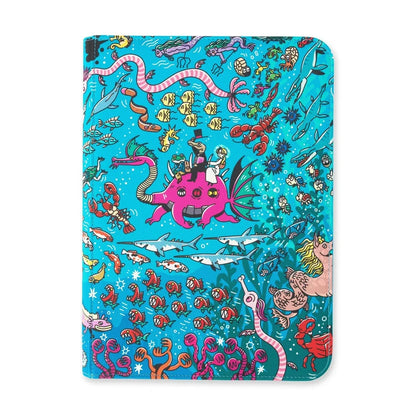Vault X: Exo-Tec 9-Pocket: Artist Edition - Water: Osare Zip Binder