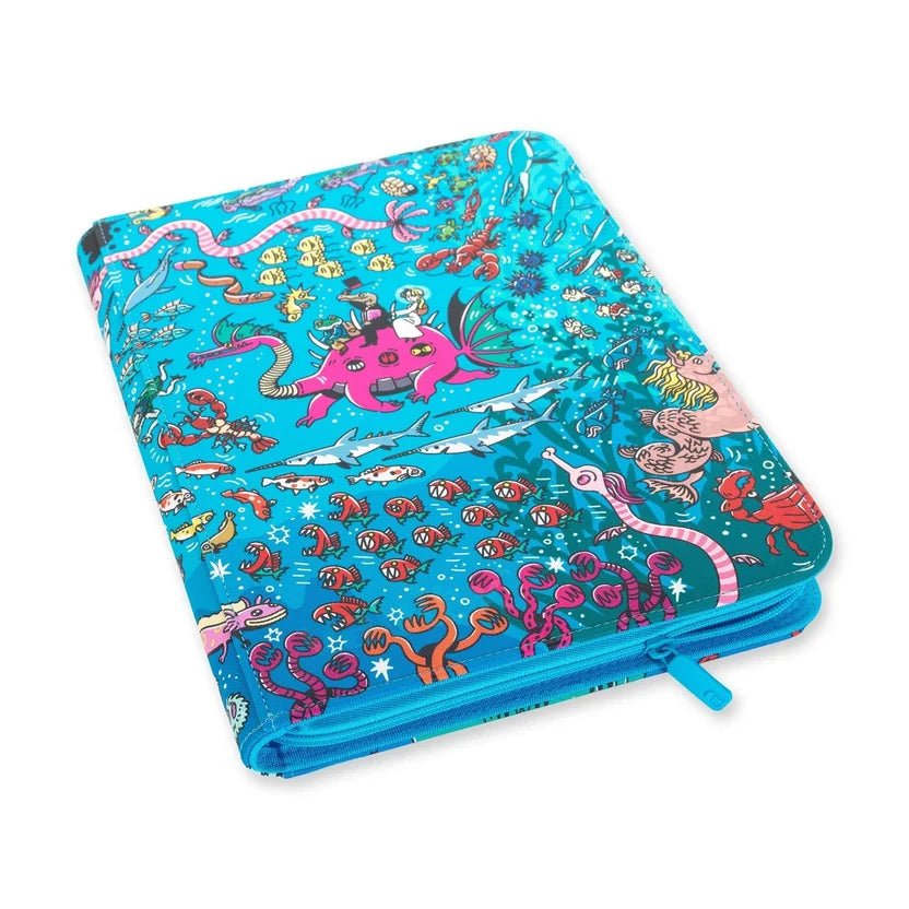 Vault X: Exo-Tec 9-Pocket: Artist Edition - Water: Osare Zip Binder