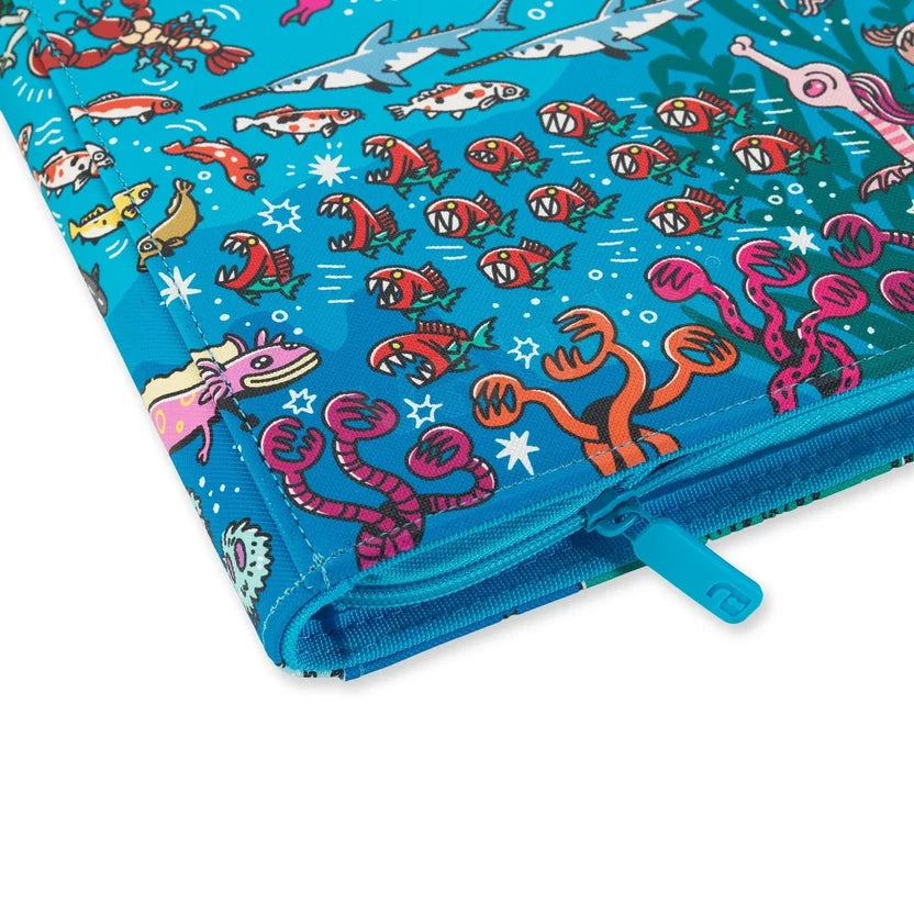 Vault X: Exo-Tec 9-Pocket: Artist Edition - Water: Osare Zip Binder