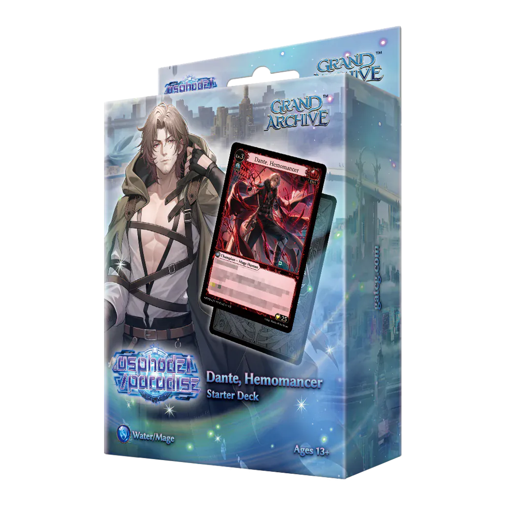 Grand Archive TCG: .asphodel/paradise Starter Deck Dante Hemomancer