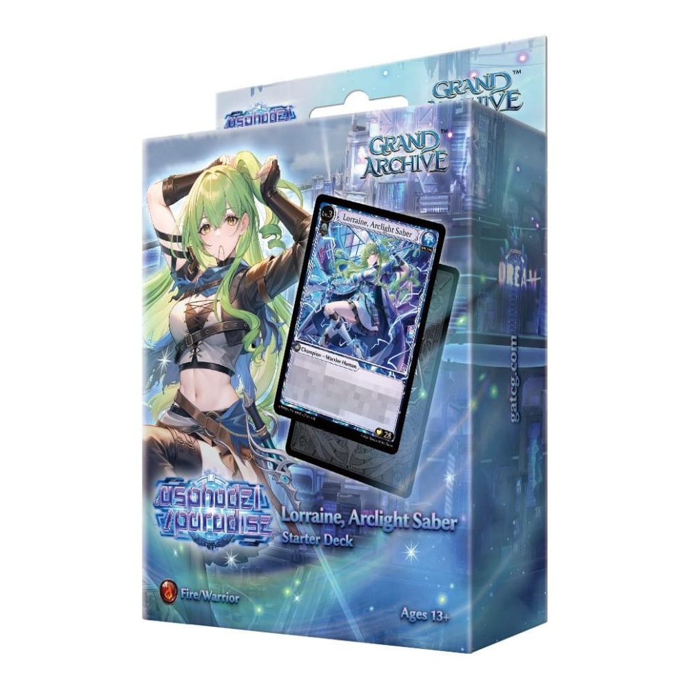 Grand Archive TCG: .asphodel/paradise Starter Deck Lorraine Arclight Saber
