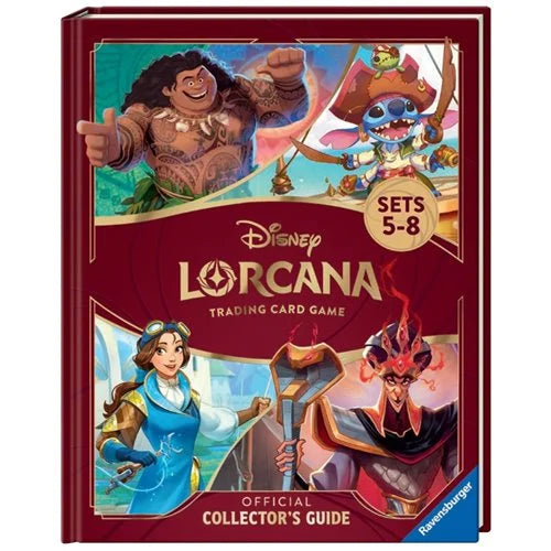 Disney Lorcana TCG: Official Collector's Guide Sets 5-8