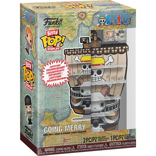 One Piece Going Merry Funko Bitty Pop! Display Shelf