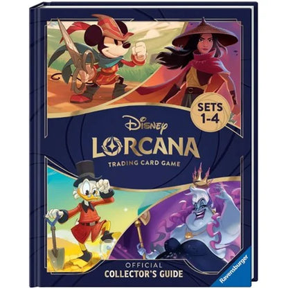 Disney Lorcana TCG: Official Collector's Guide Sets 1-4