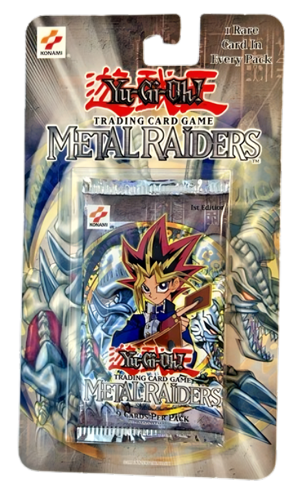 Yu-Gi-Oh! True 1st Edition Metal Raiders Blister Pack (2002)