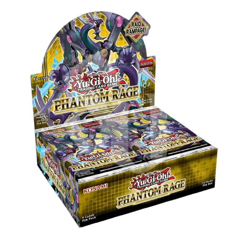 Yu-Gi-Oh! 1st Edition Phantom Rage Booster Box