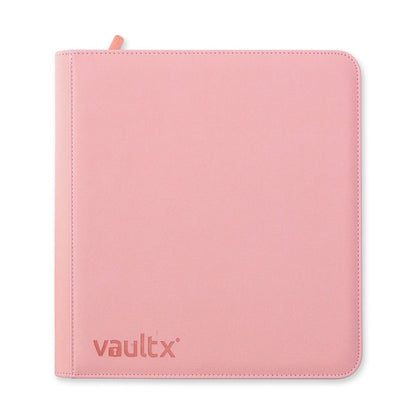 Vault X: Exo-Tec 12-Pocket - Drops Zip Binder Pink