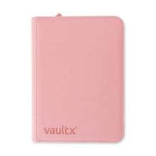 Vault X: Exo-Tec 9-Pocket - Drops Zip Binder Pink