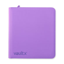 Vault X: Exo-Tec 12-Pocket - Drops Zip Binder Purple