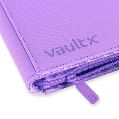 Vault X: Exo-Tec 4-Pocket - Drops Zip Binder Purple