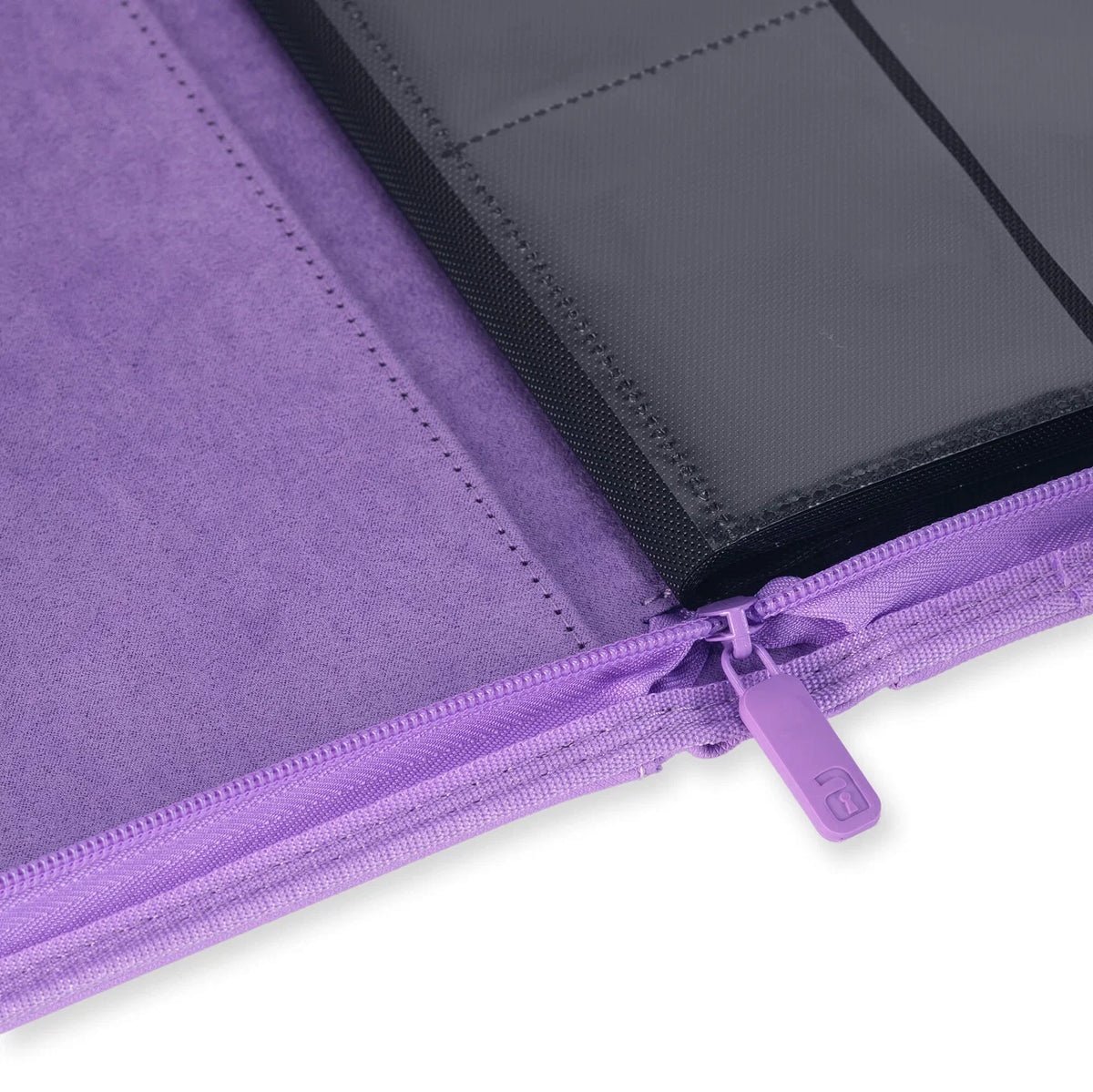 Vault X: Exo-Tec 4-Pocket - Drops Zip Binder Purple