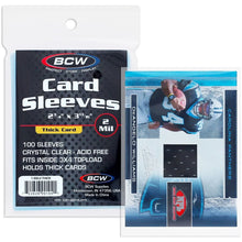 BCW Thick Card Sleeves (Thick Penny Sleeves)